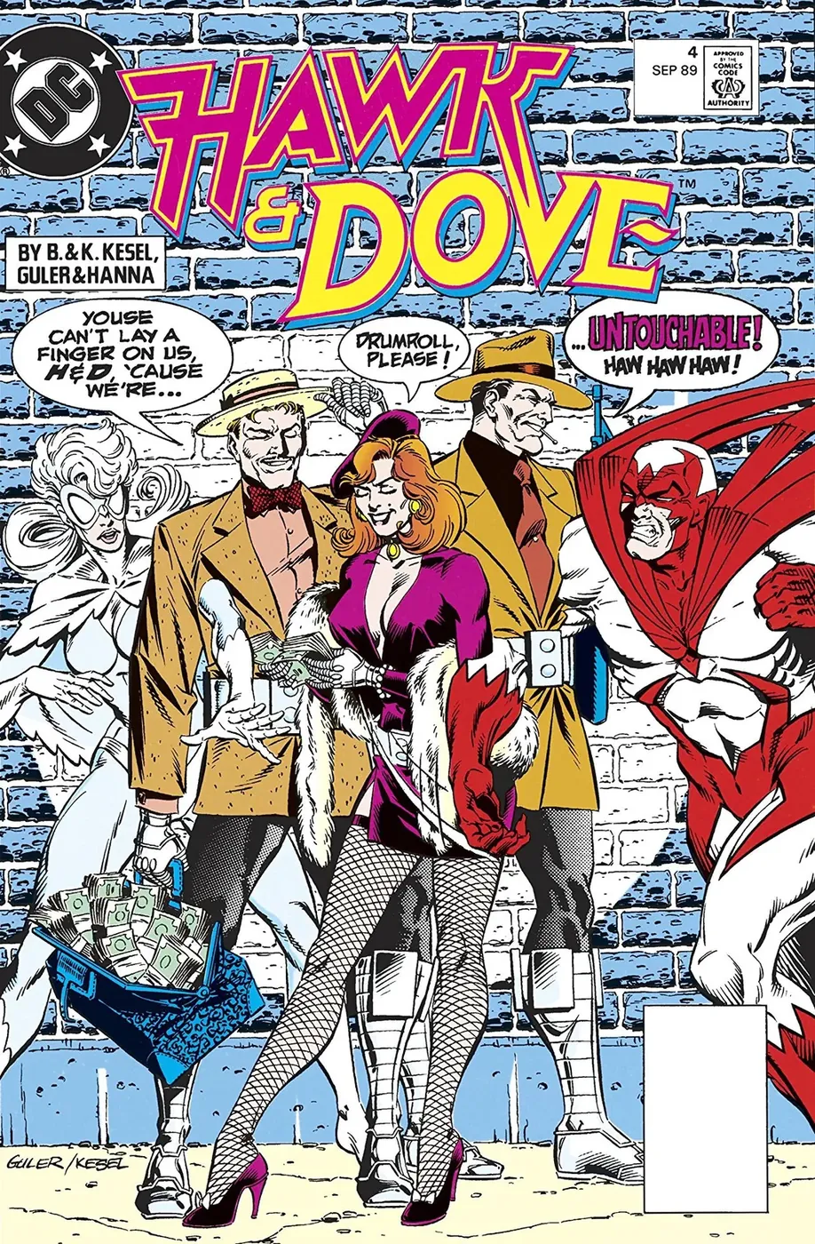 Cover of Hawk and Dove #4