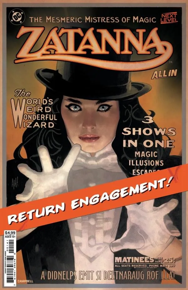 Cover of Zatanna #1