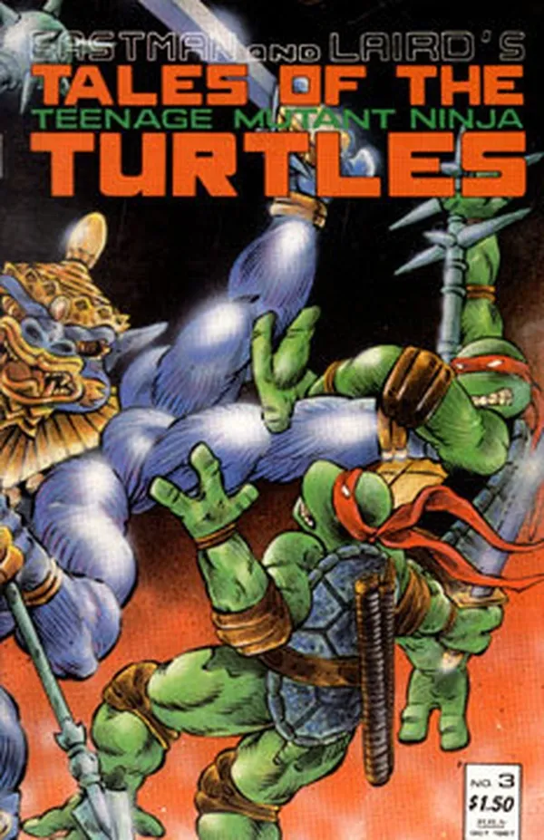 Cover of Tales of the Teenage Mutant Ninja Turtles #3