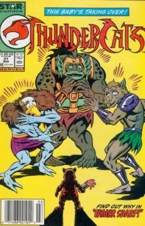 Cover of Thundercats #21