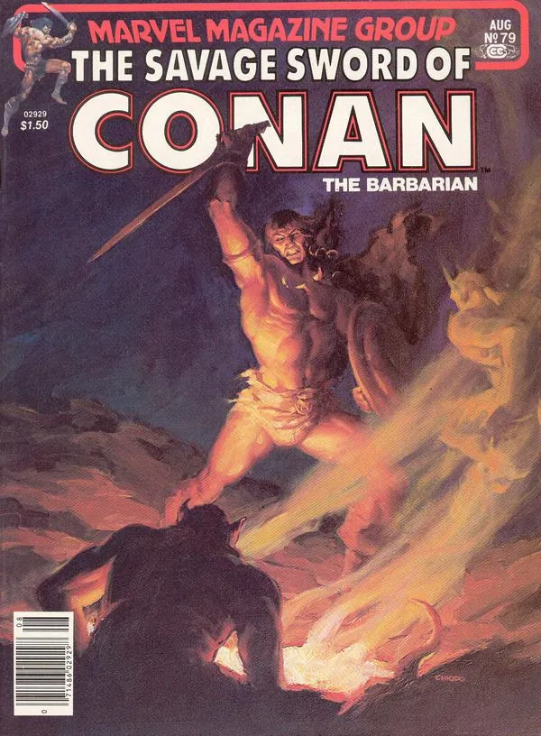 Cover of The Savage Sword of Conan #79