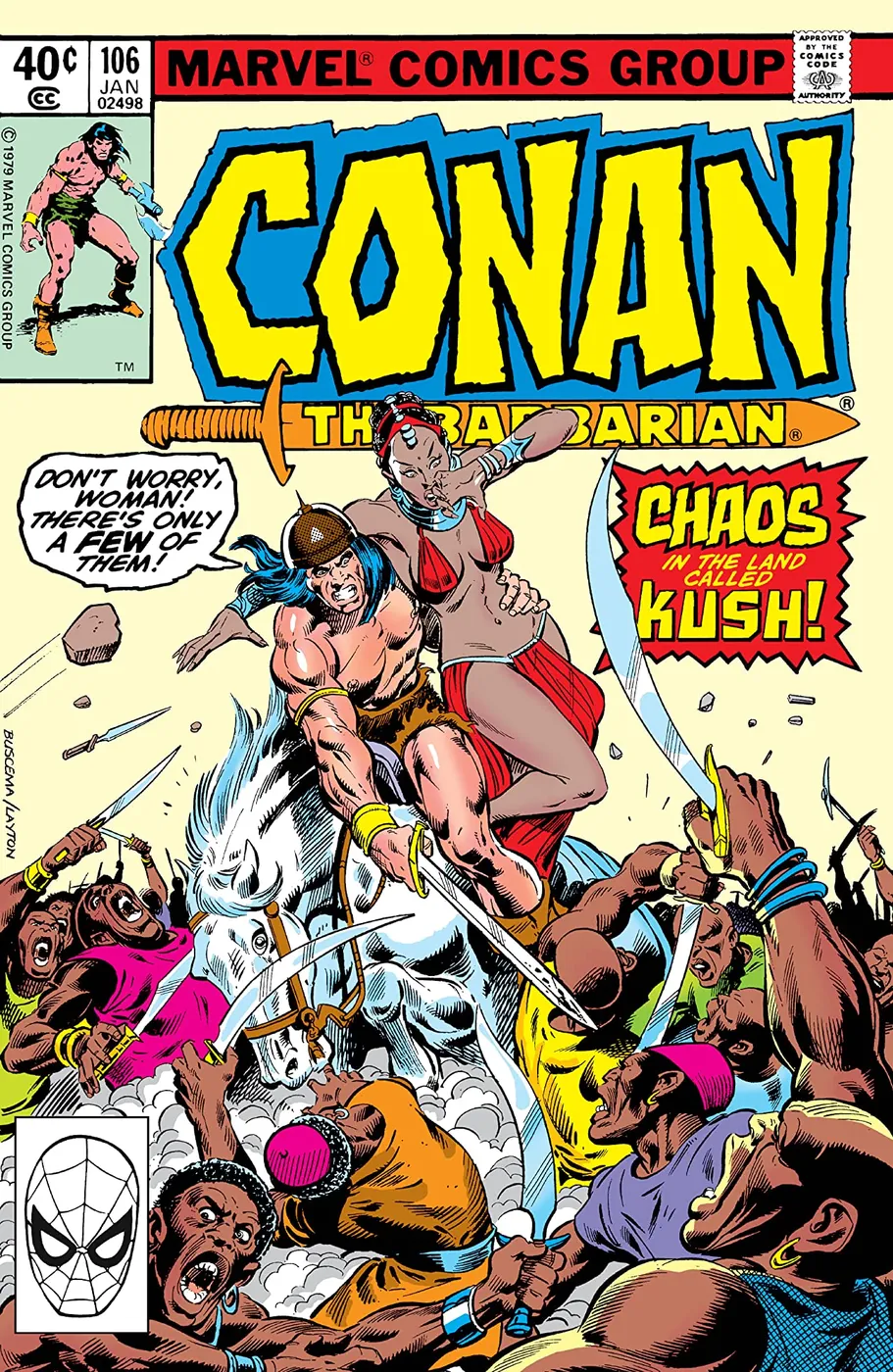 Cover of Conan the Barbarian #106