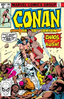 Cover of Conan the Barbarian #106