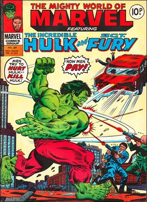 Cover of The Mighty World of Marvel #281
