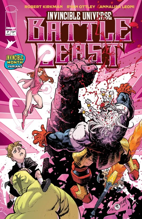 Cover of Invincible Universe: Battle Beast #7