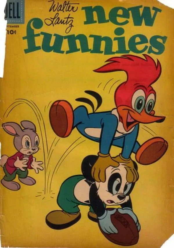 Cover of Walter Lantz New Funnies #247