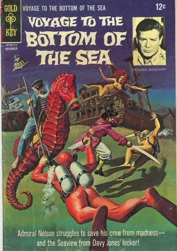 Cover of Voyage to the Bottom of the Sea #10