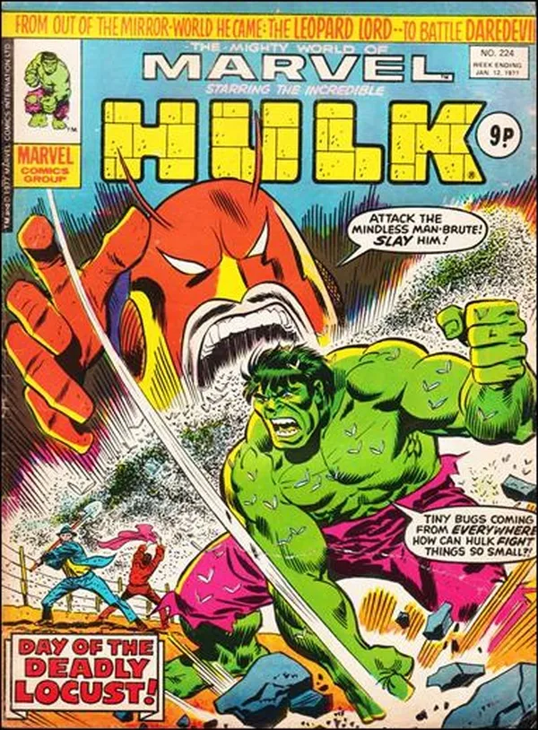 Cover of The Mighty World of Marvel #224