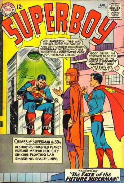 Cover of Superboy #120