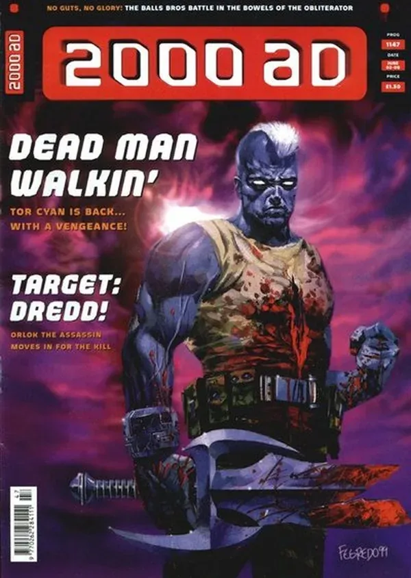 Cover of 2000 AD #1147