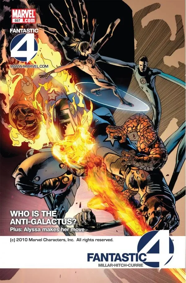 Cover of Fantastic Four #557