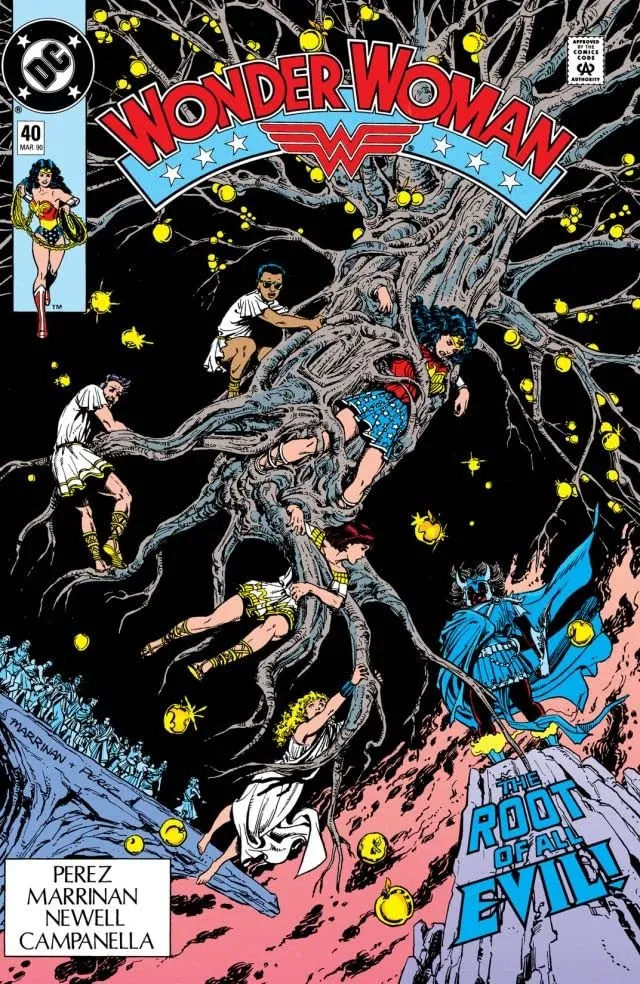 Cover of Wonder Woman #40