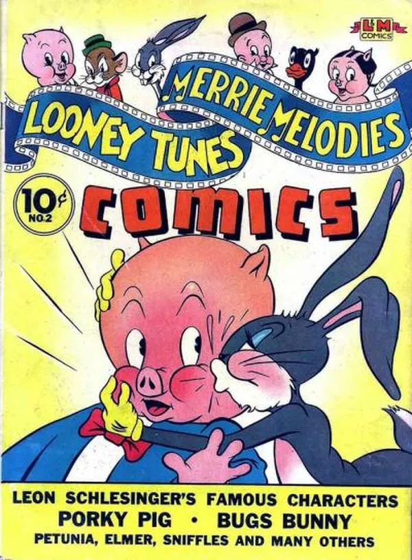 Cover of Looney Tunes and Merrie Melodies Comics #2