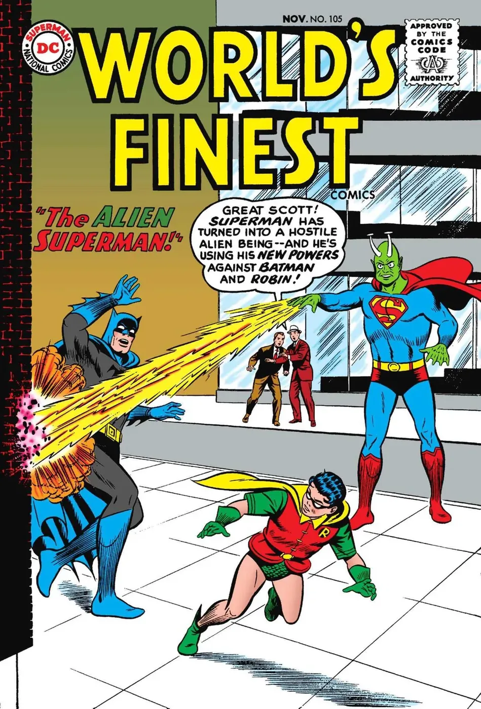 Cover of World's Finest Comics #105