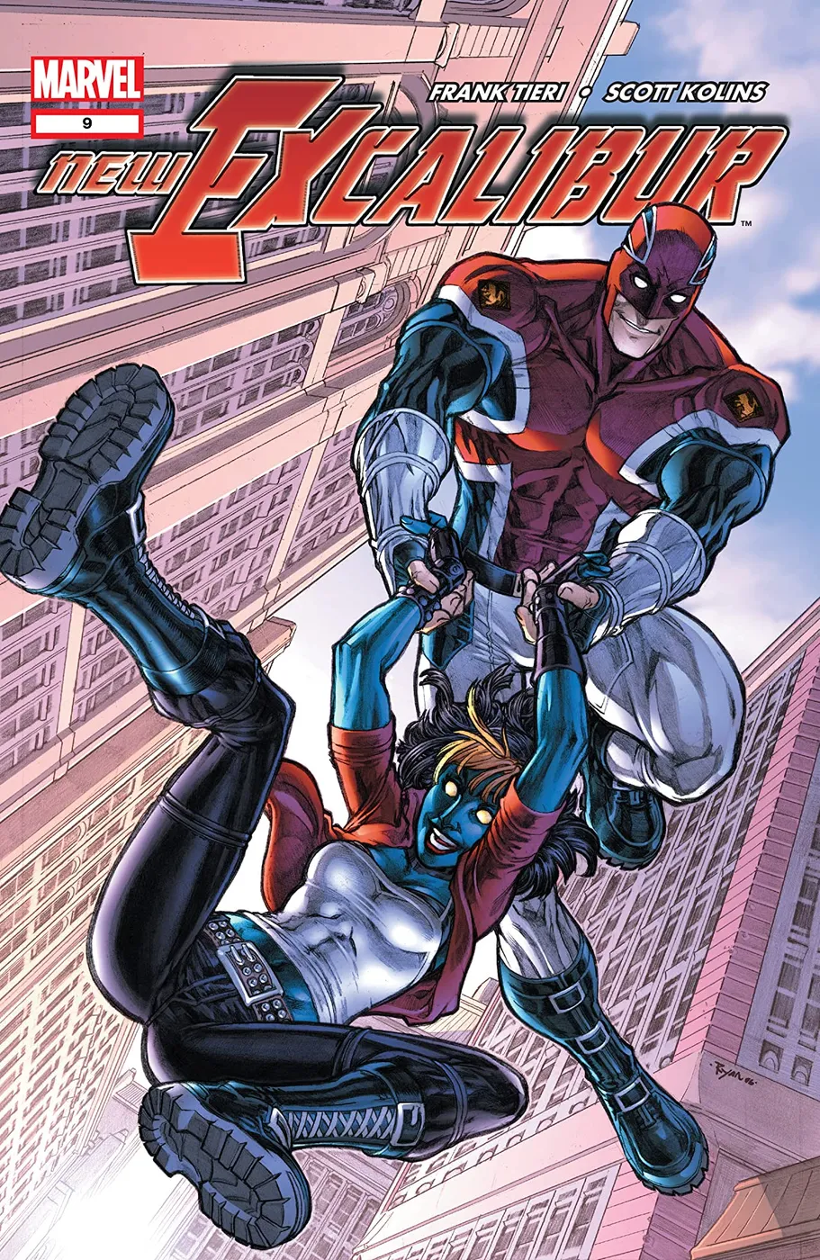 Cover of New Excalibur #9