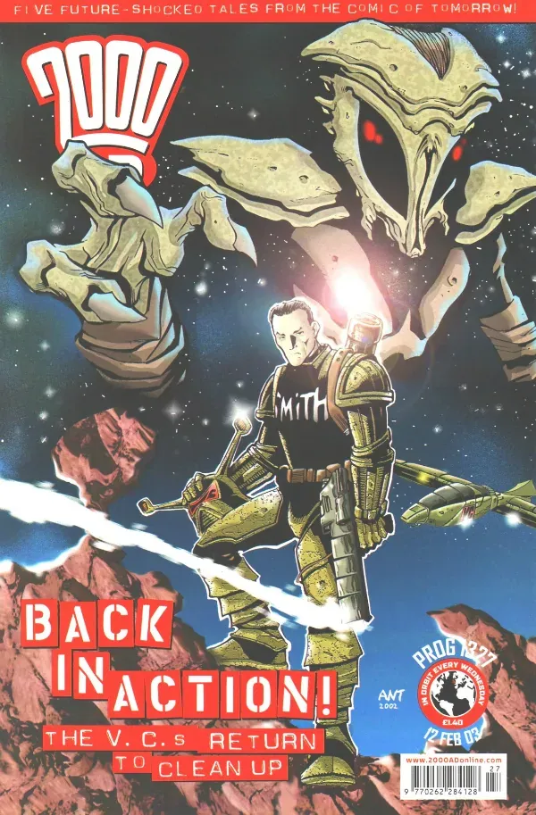 Cover of 2000 AD #1327
