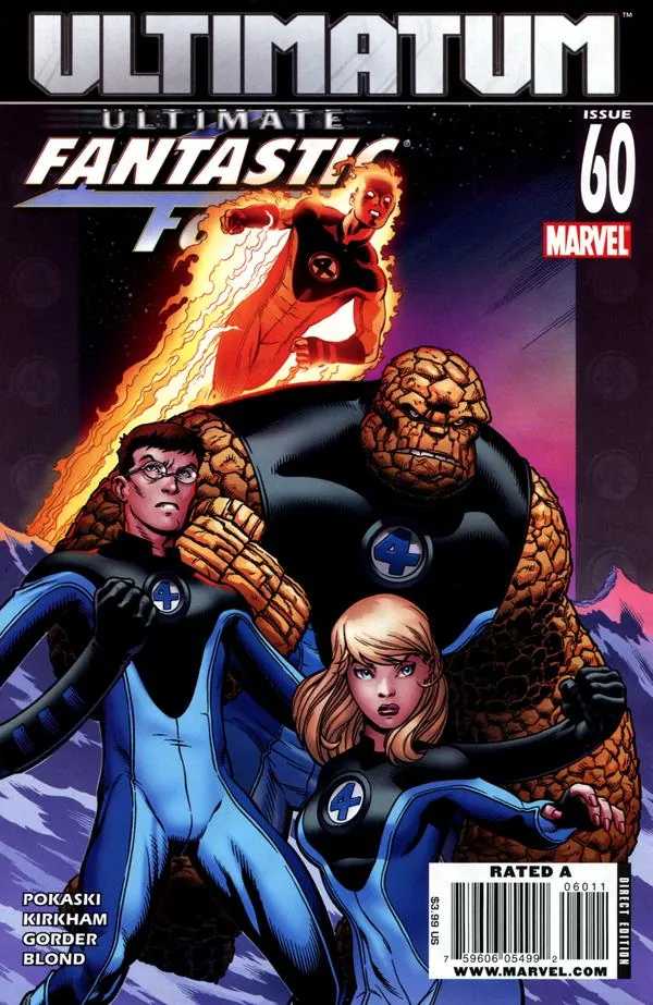 Cover of Ultimate Fantastic Four #60