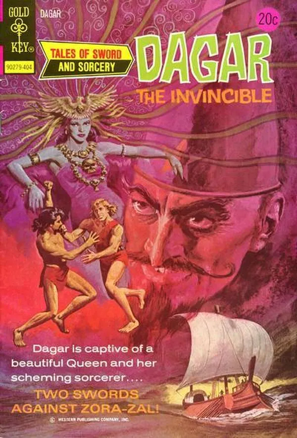 Cover of Tales of Sword and Sorcery Dagar the Invincible #7