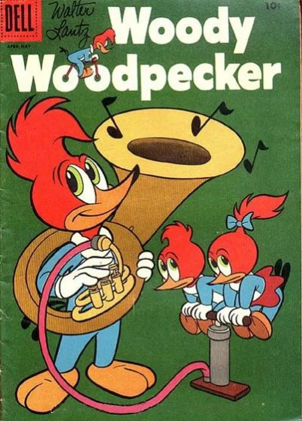 Cover of Walter Lantz Woody Woodpecker #36