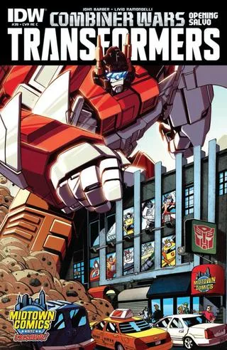 Cover of The Transformers #39