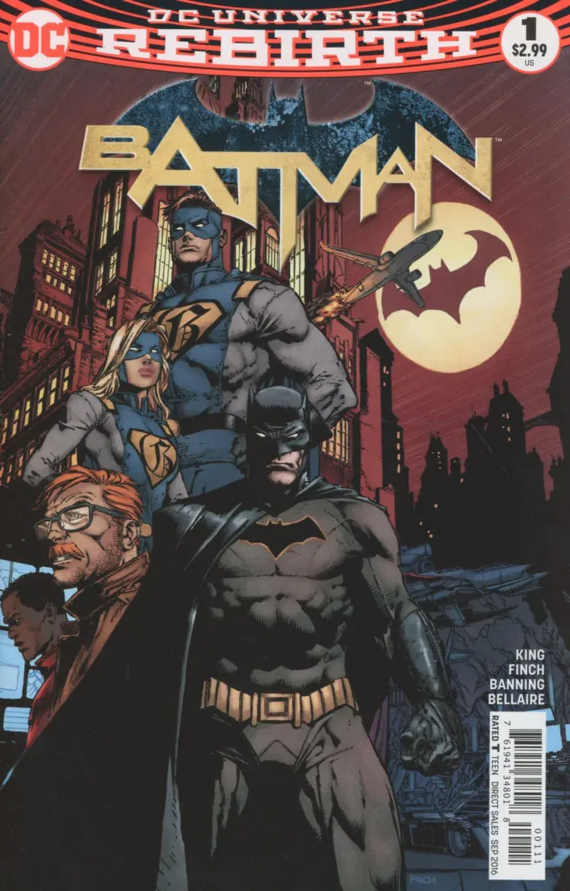 Cover of Batman #1