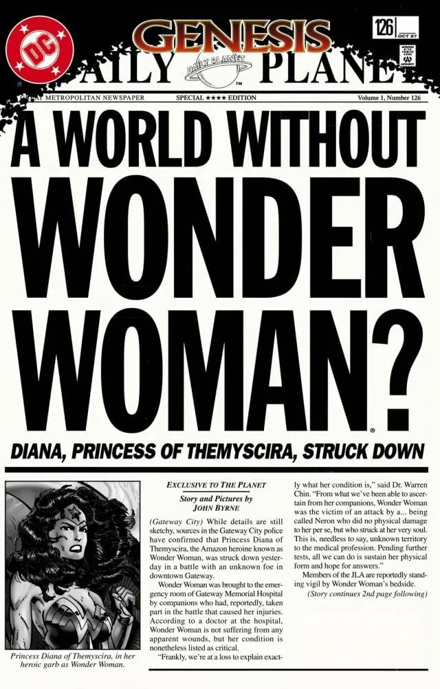 Cover of Wonder Woman #126