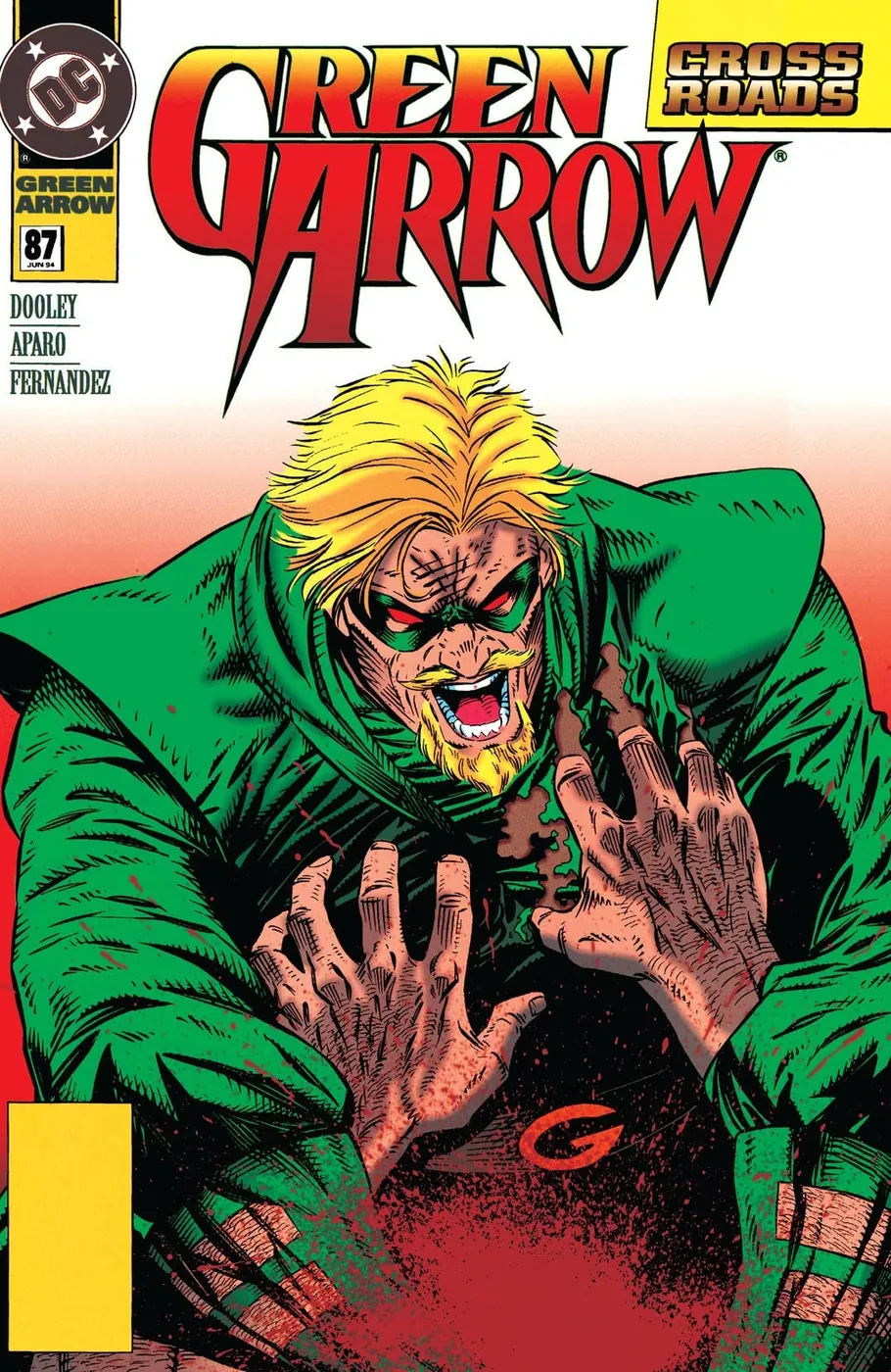 Cover of Green Arrow #87
