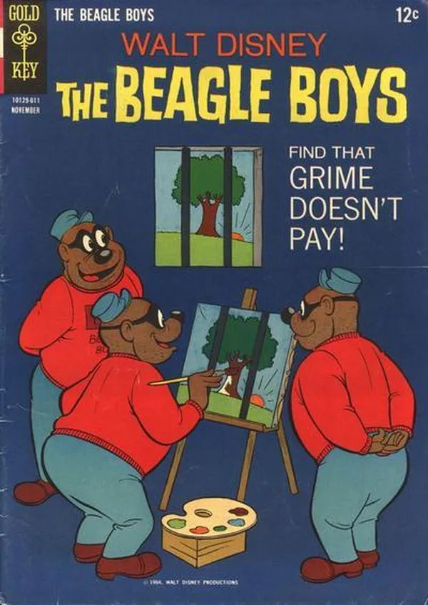Cover of Walt Disney the Beagle Boys #4
