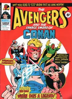 Cover of The Avengers #127