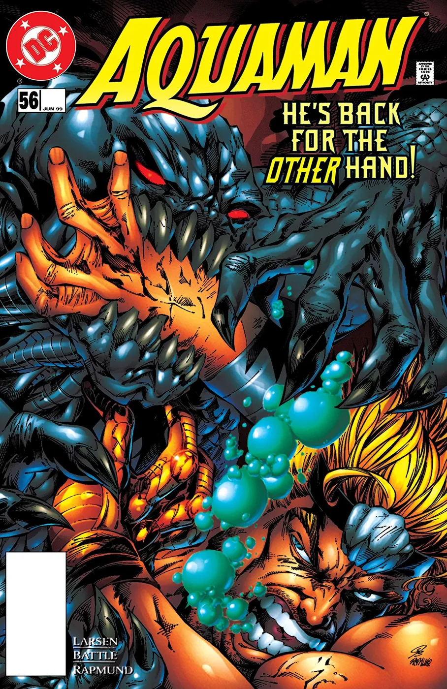 Cover of Aquaman #56