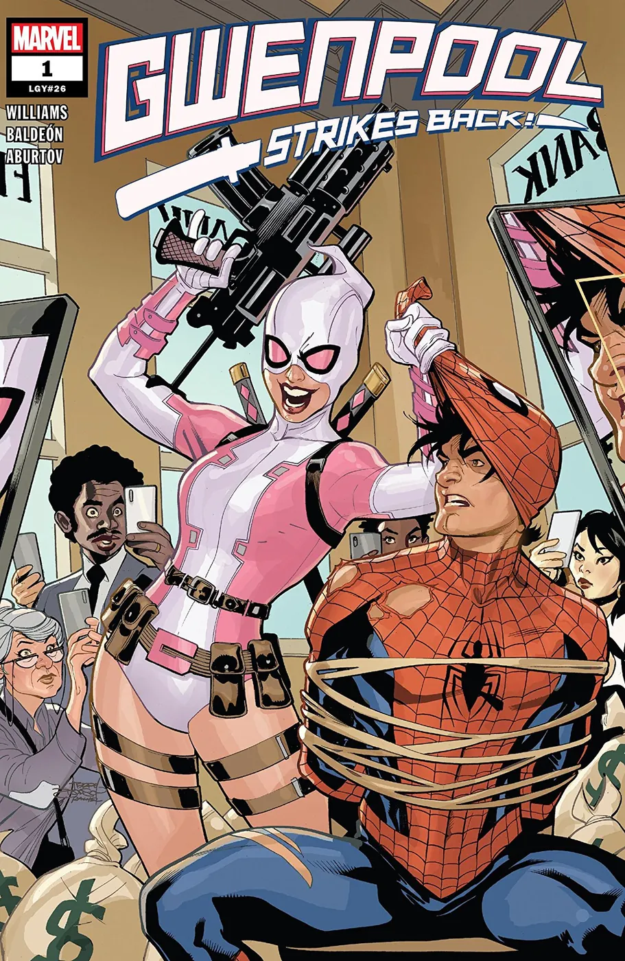 Cover of Gwenpool Strikes Back #1