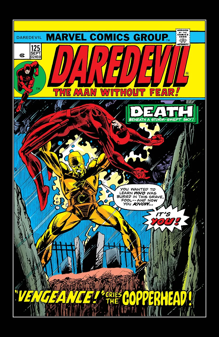 Cover of Daredevil #125