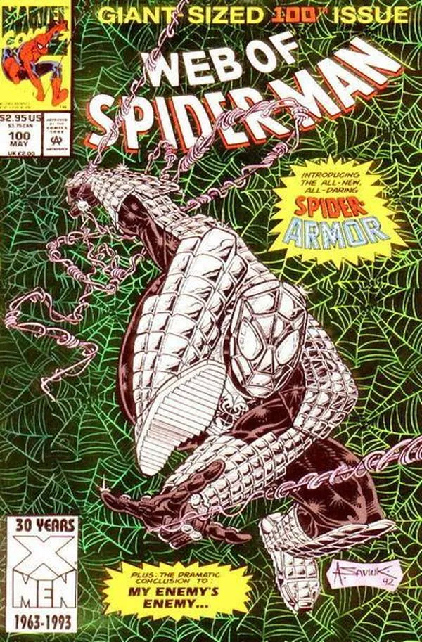 Cover of Web of Spider-Man #100