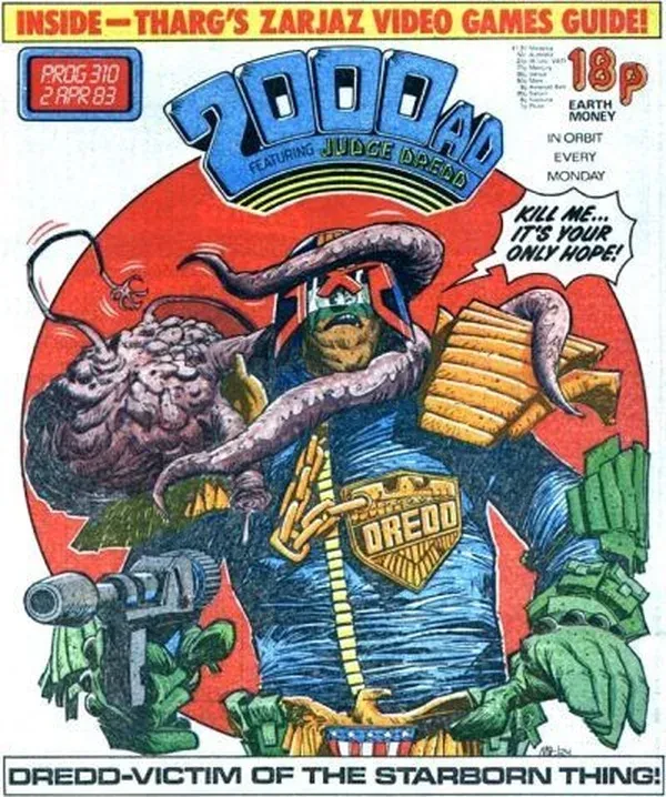 Cover of 2000 AD #310