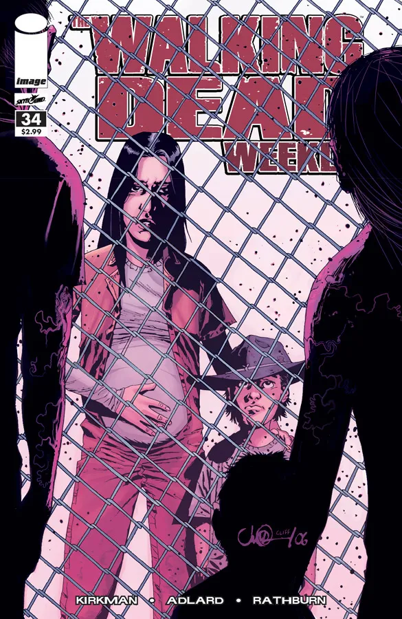 Cover of The Walking Dead Weekly #34