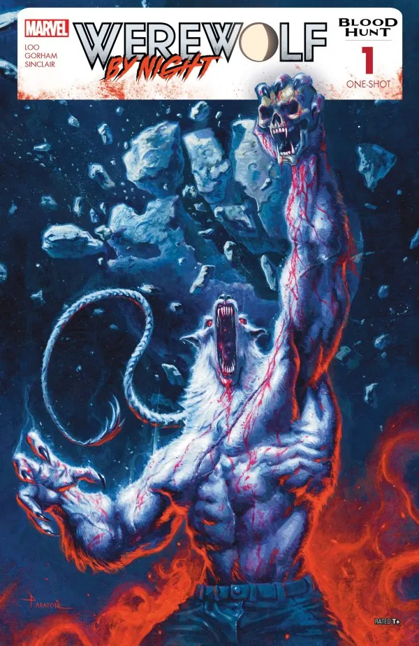 Cover of Werewolf by Night: Blood Hunt #1