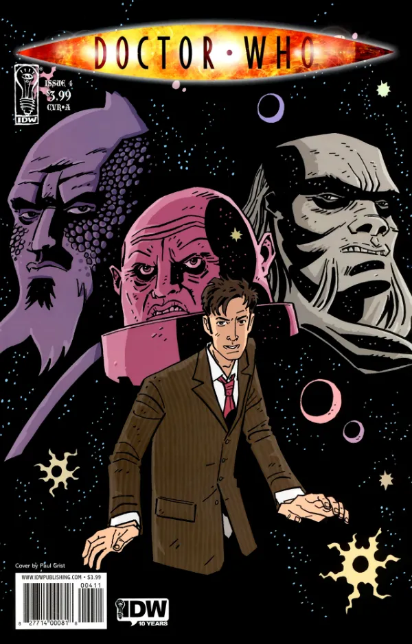Cover of Doctor Who #4