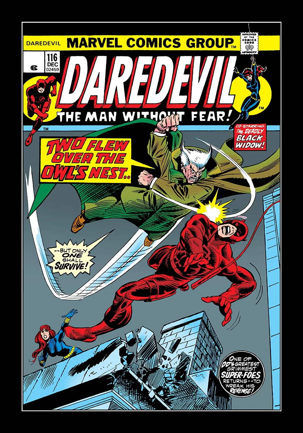 Cover of Daredevil #116
