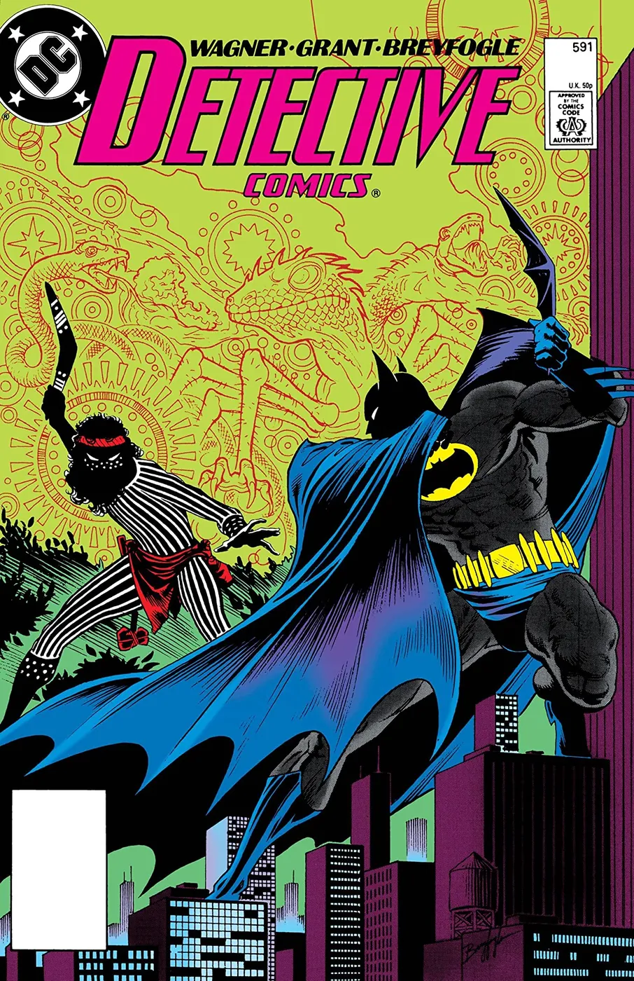 Cover of Detective Comics #591