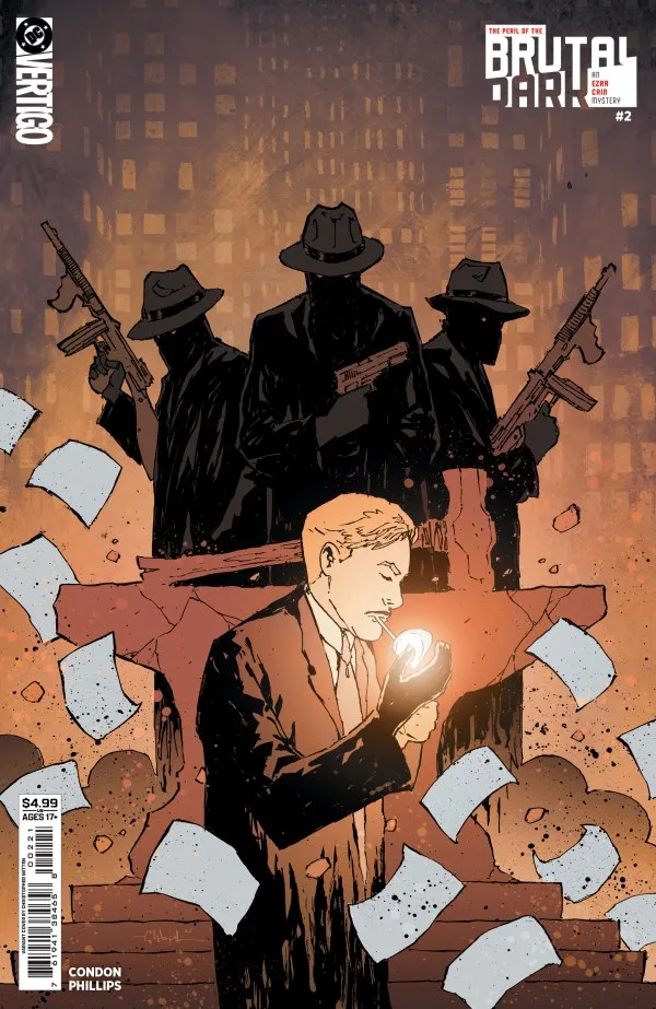 Cover of The Peril of the Brutal Dark: An Ezra Cain Mystery #2