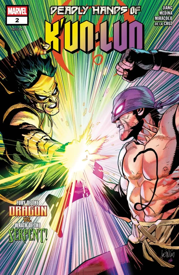 Cover of Deadly Hands of K'un-Lun #2