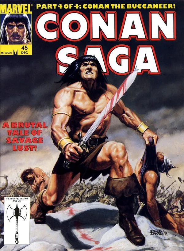 Cover of Conan Saga #45
