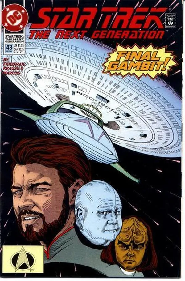 Cover of Star Trek: The Next Generation #43