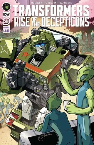 Cover of Transformers #20