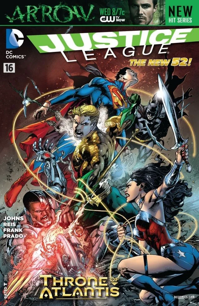 Cover of Justice League #16