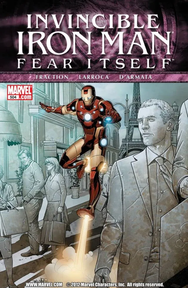Cover of Invincible Iron Man #504