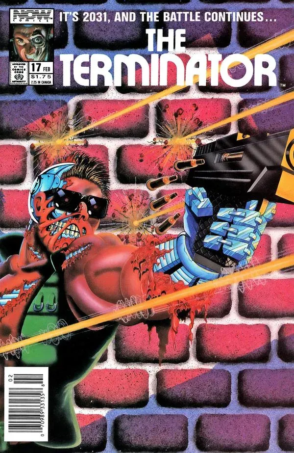 Cover of The Terminator #17