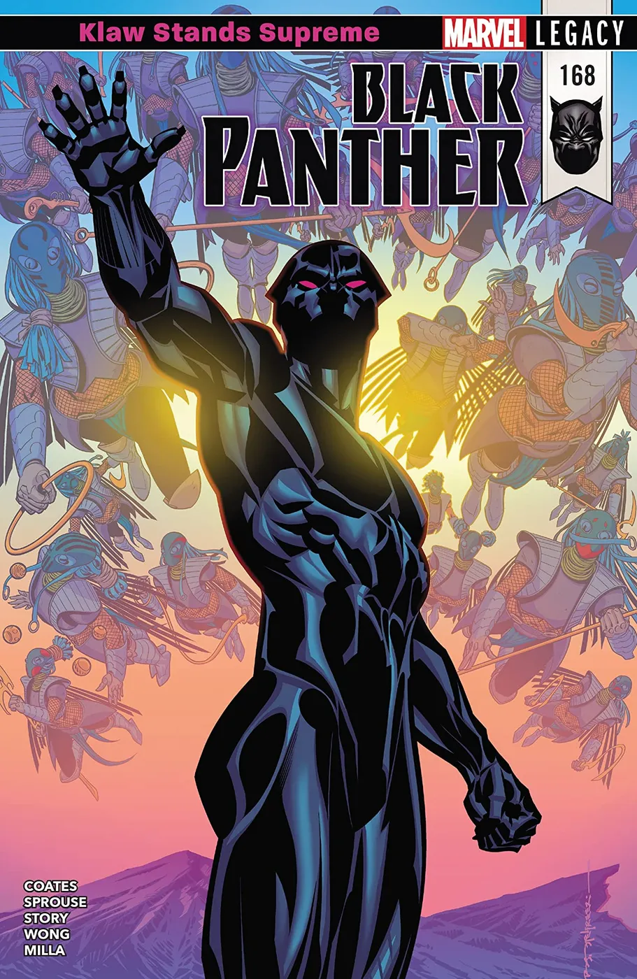 Cover of Black Panther #168