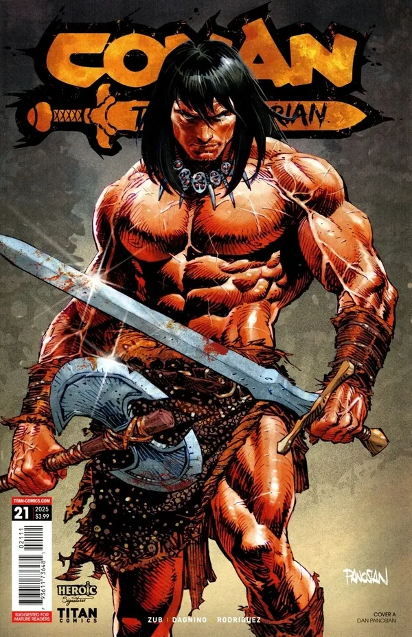 Cover of Conan: The Barbarian #21