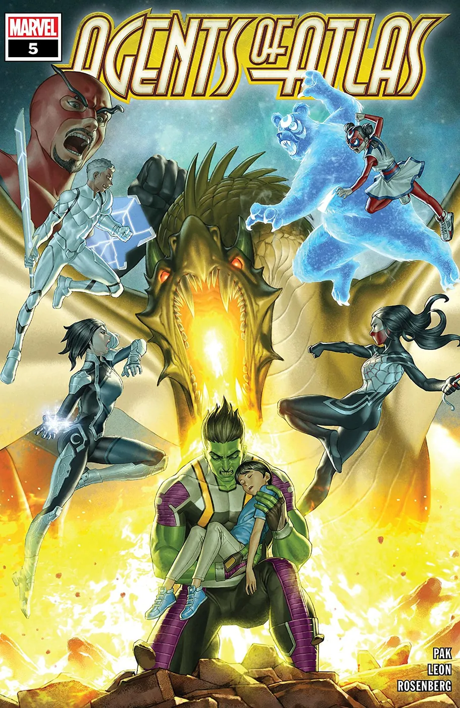 Cover of Agents of Atlas #5